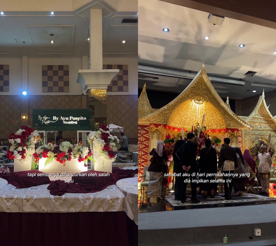 Derita korban penipuan wedding organizer Ayu Puspita, catering tidak hadir dengan alasan berbelit