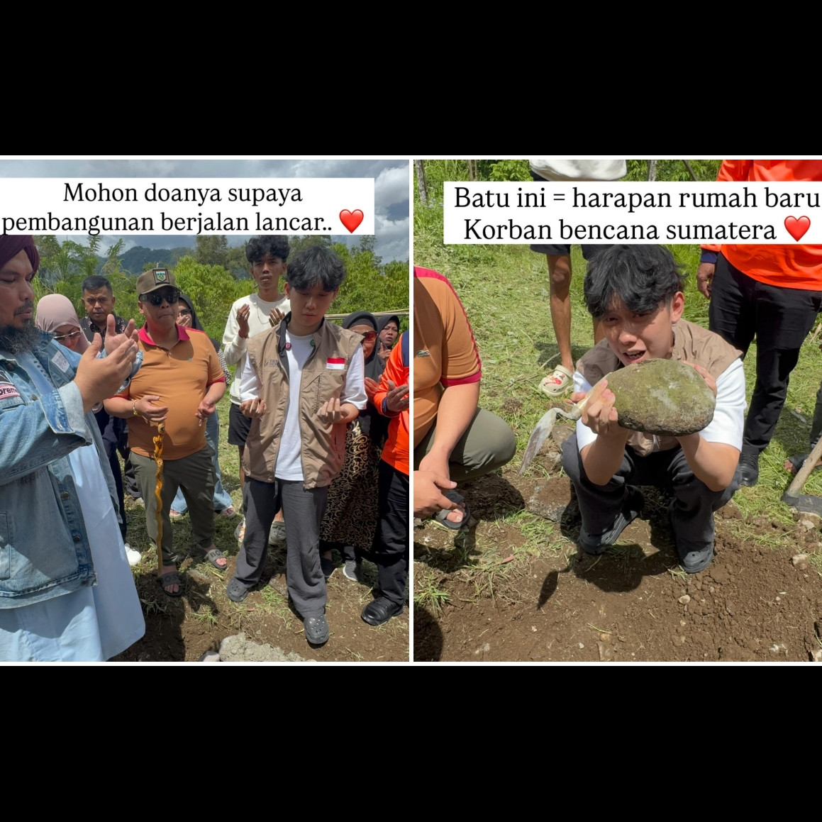 Aksi mulia Willie Salim bakal bangun 20 rumah untuk korban banjir di Padang, ini 7 potretnya