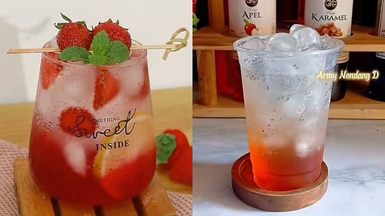 9 Resep minuman squash rasa buah yang segar dengan warna cantik untuk ide jualan atau pelepas dahaga