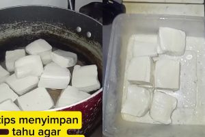 Tak perlu direndam air lagi, ini cara ampuh simpan tahu supaya nggak berlendir dan bau asam
