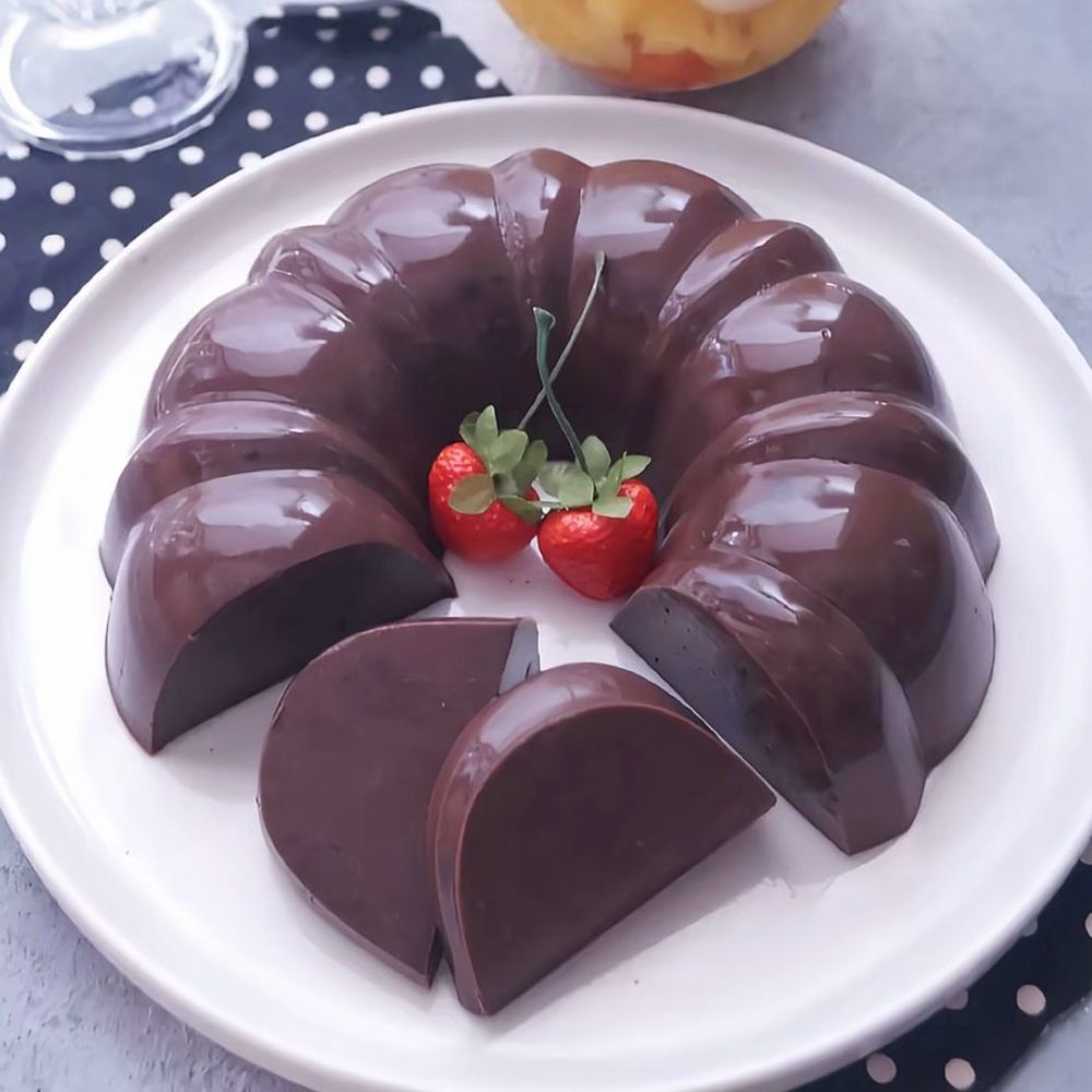 5 Resep puding coklat simpel manis yang super nagih dan menggoda, pecinta coklat mana bisa tahan