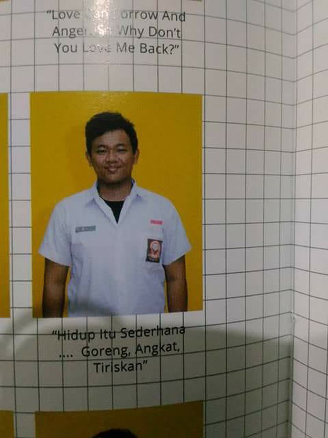 motto hidup nyeleneh &copy; Instagram