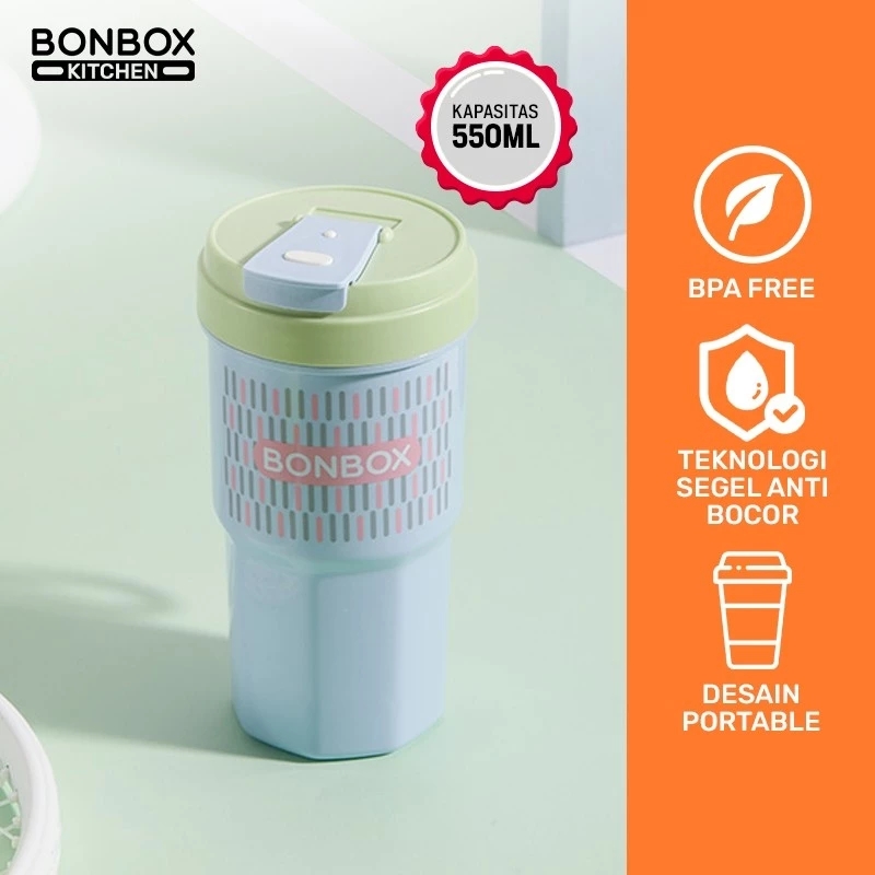 9 Rekomendasi tumbler plastik yang ringan, aman, dan anti bocor di bawah Rp350.000
