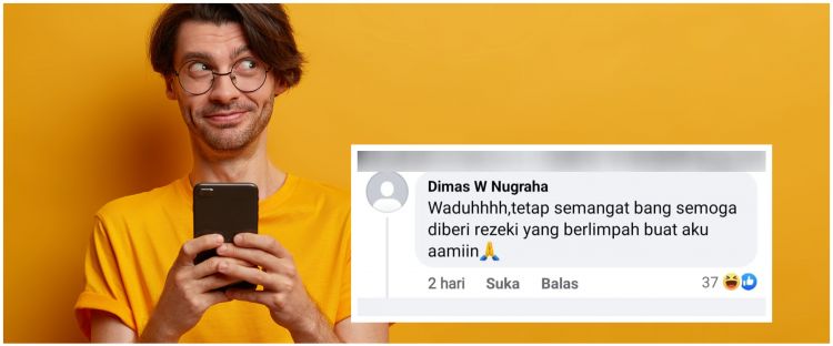 13 Komentar Facebook bikin emosi tapi endingnya ngakak, warganet auto tepuk jidat bacanya
