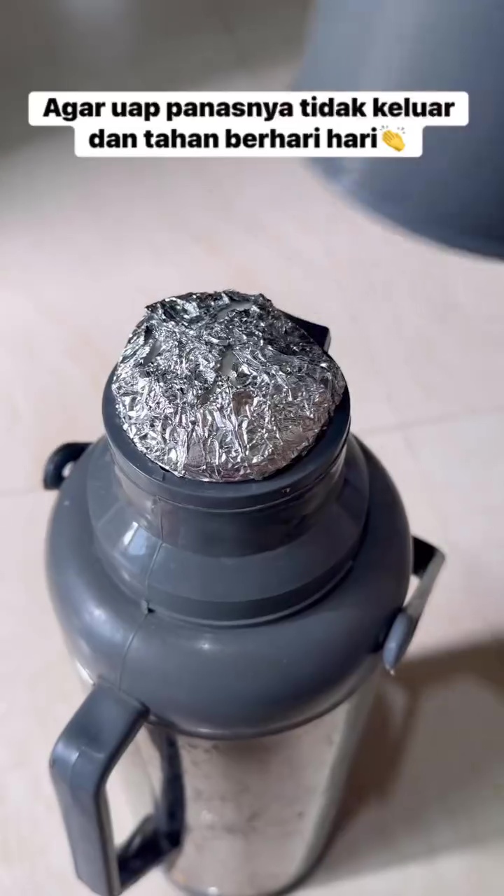 Ingin air dalam termos tak awet panas berhari-hari? Coba pakai trik ini tanpa harus sering isi ulang
