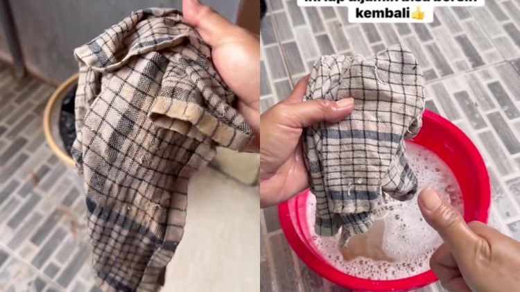 Punya lap dapur dekil jangan dibuang! Cuci pakai cara ini biar kinclong dan kesat lagi tanpa disikat