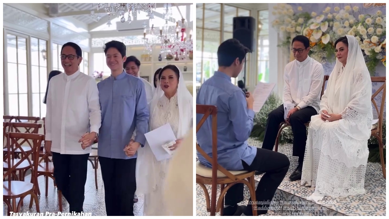 Addie MS dan Memes segera punya mantu lagi, ini 9 potret pengajian jelang nikah Tristan Juliano