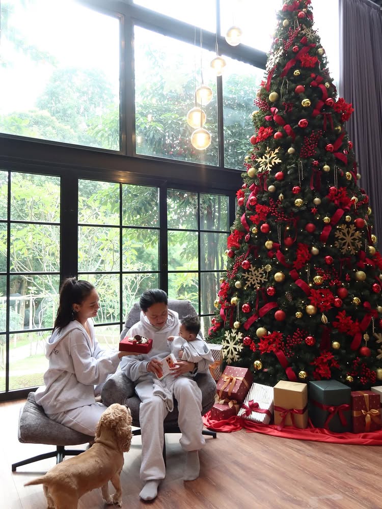 9 Potret Erika Carlina rayakan ultah DJ Bravy bareng sang anak, ucap eks pacar sosok berhati baik