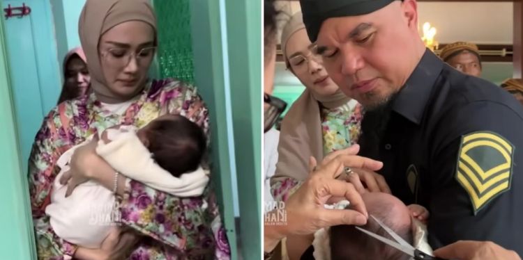 Ahmad Dhani dan Mulan Jameela sengaja gelar akikah anak angkatnya di Solo, ini alasannya