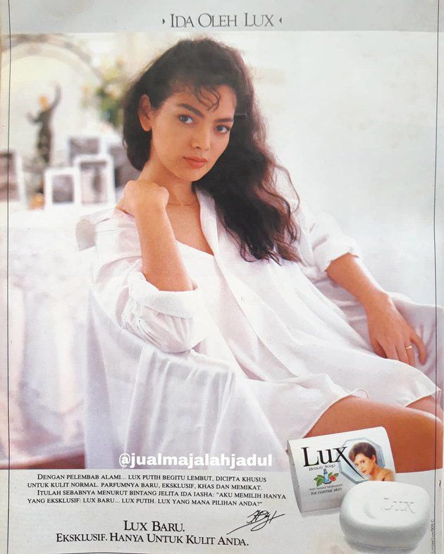 Paras cantiknya memesona, begini 11 foto lawas Ida Iasha saat bintangi iklan era 90-an