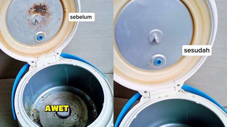 Jangan cuci rice cooker jika tak ingin konslet! Bersihkan dengan cara ini biar aman dan bebas kerak
