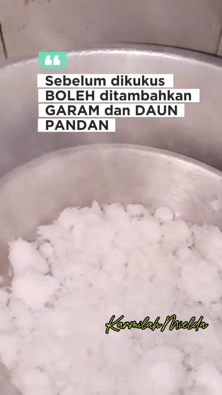 Pakai cara ini jika ingin kelapa parut awet dan tak bau tengik meski disimpan berbulan-bulan