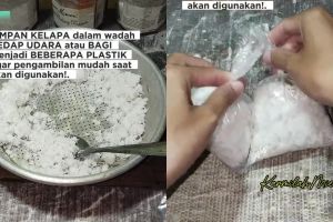 Pakai cara ini jika ingin kelapa parut awet dan tak bau tengik meski disimpan berbulan-bulan