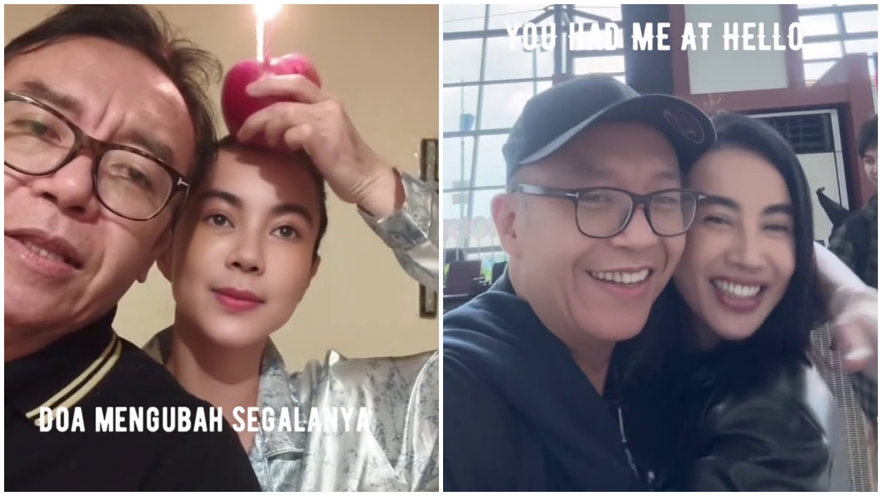 Sempat ogah balikan, Dearly Joshua kini pamer momen mesra bareng Ari Lasso usia putus