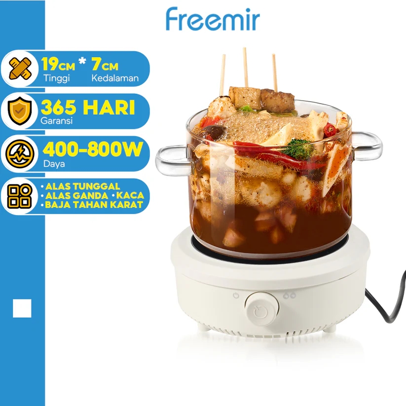 9 Rekomendasi kompor listrik mini yang hemat tempat dan praktis untuk digunakan di bawah Rp600.000