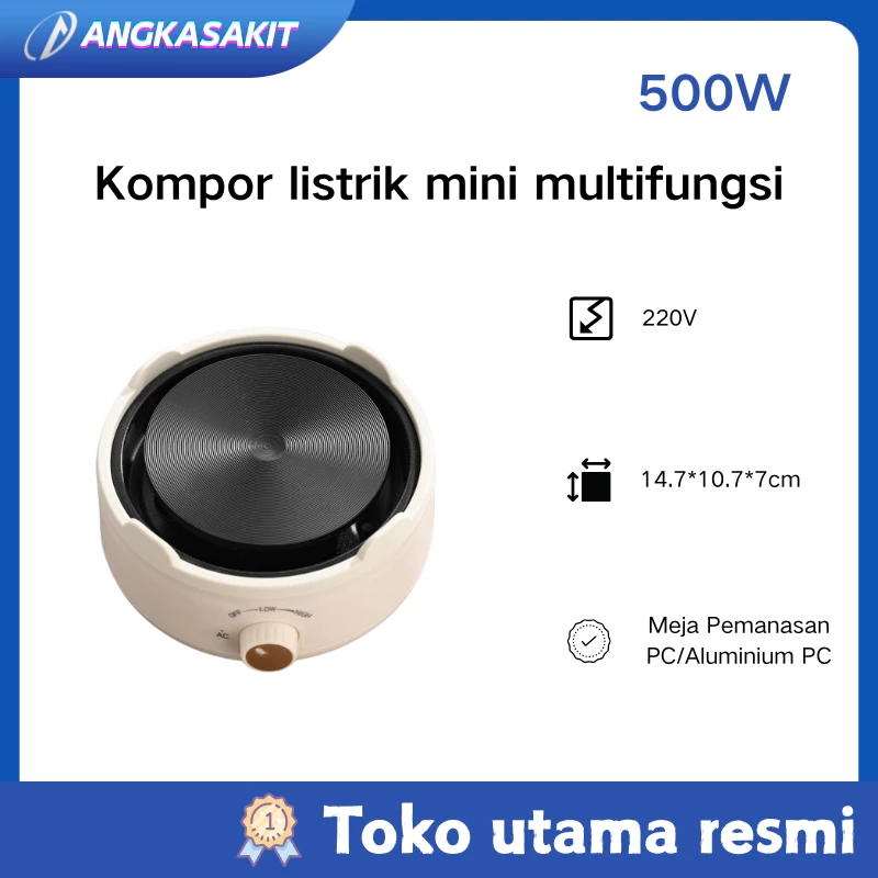9 Rekomendasi kompor listrik mini yang hemat tempat dan praktis untuk digunakan di bawah Rp600.000