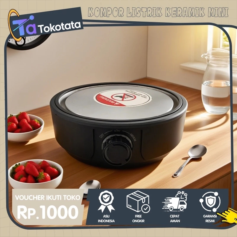 9 Rekomendasi kompor listrik mini yang hemat tempat dan praktis untuk digunakan di bawah Rp600.000