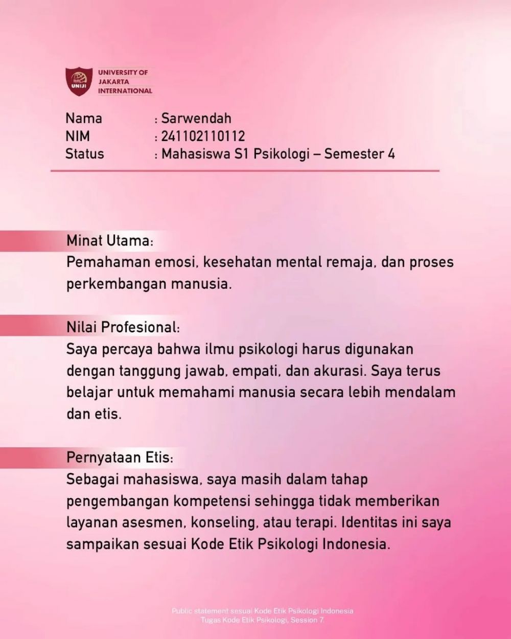 Sarwendah kuliah S1 Psikologi di usia 36 tahun, semangatnya menuntut ilmu tuai pujian