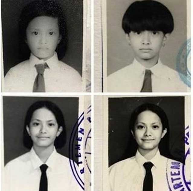 Potret jadul pas foto 11 seleb saat masih SMP, penampilan jadulnya beda banget sama sekarang
