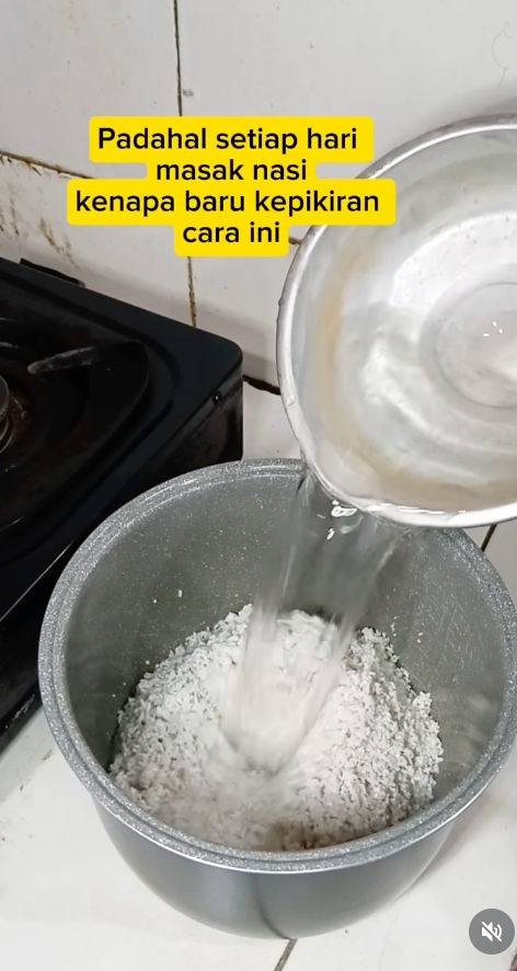 Trik receh tapi manjur: Alasi panci pakai daun ini, nasi matang sempurna tanpa lengket sedikit pun