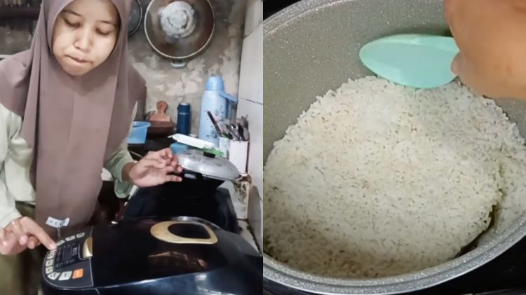 Trik receh tapi manjur: Alasi panci pakai daun ini, nasi matang sempurna tanpa lengket sedikit pun