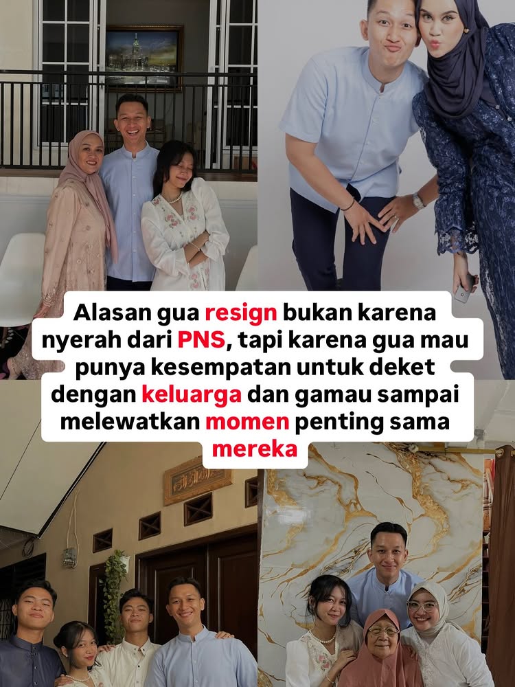 Sudah nyaman dengan gaji dan tunjangan, pria ini justru putuskan resign dari PNS, alasannya bikin haru