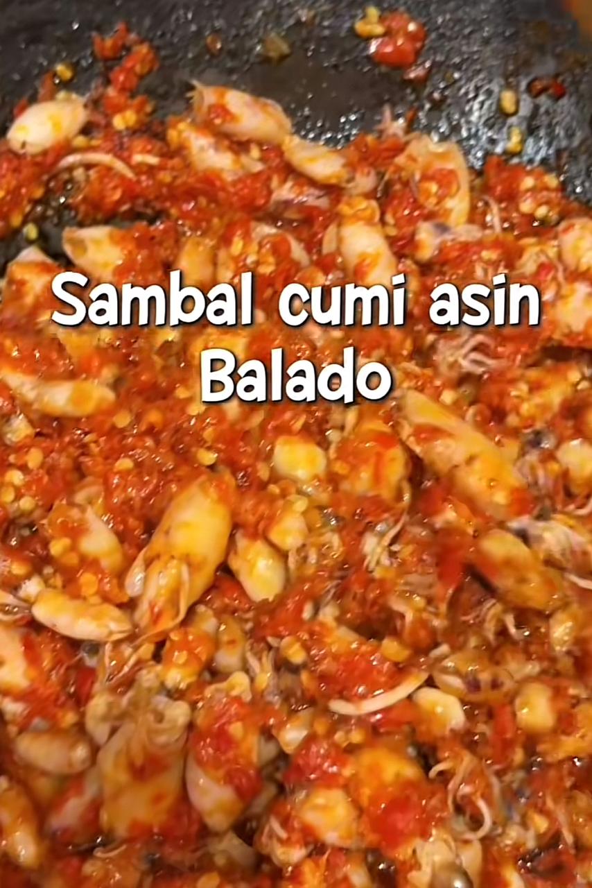 9 Resep sambal cumi asin pedas nampol, tampilannya menggoda rasanya nendang