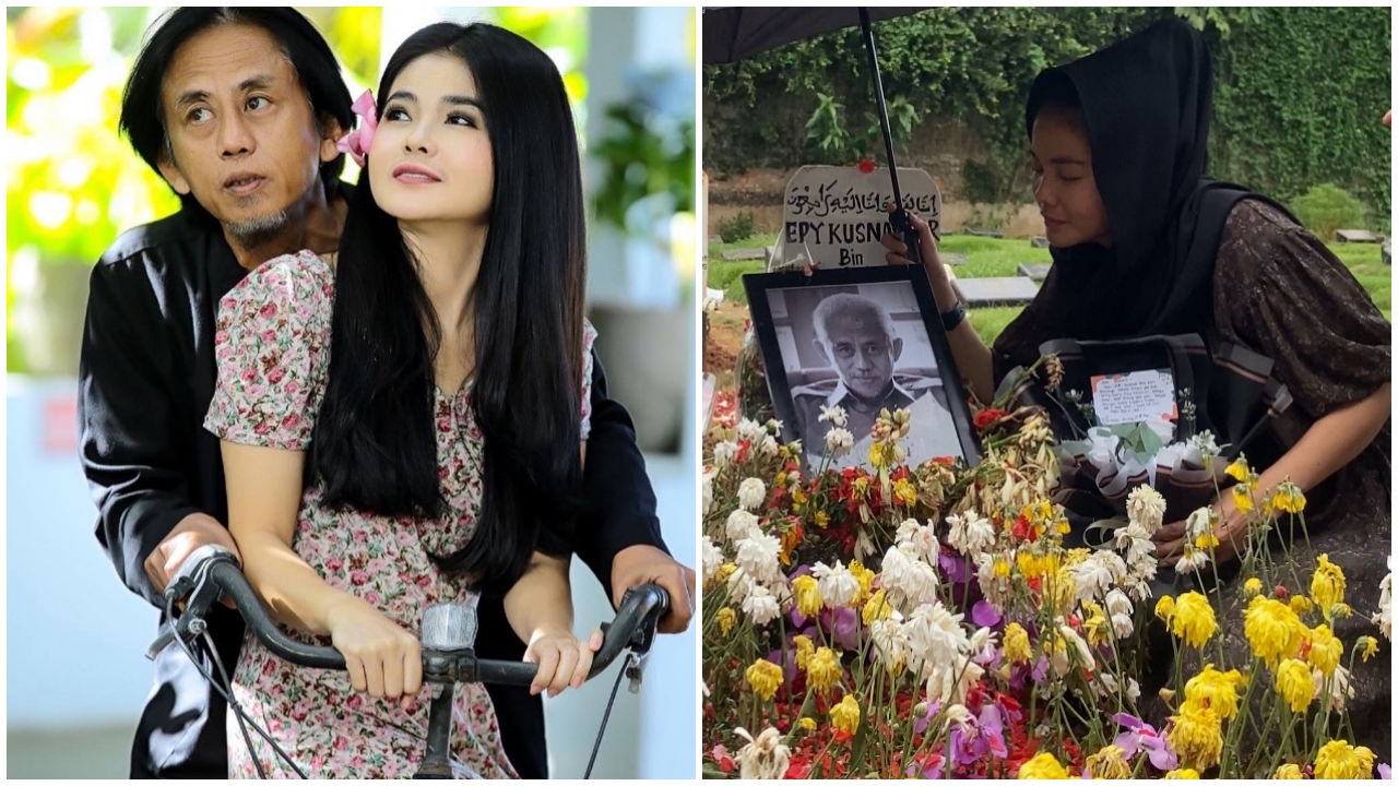 Karina Ranau bantah tak turuti wasiat pemakaman Epy Kusnandar di Garut, sebut ucapan suami cuma akting