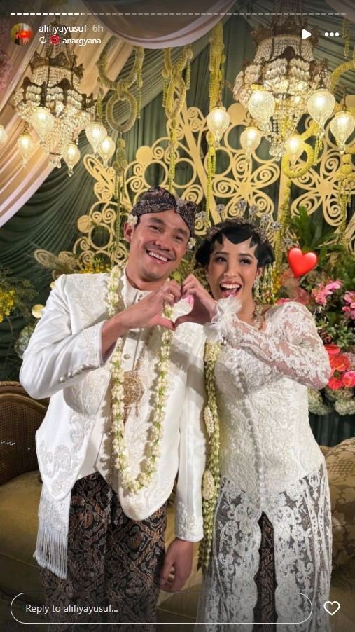 Alifiya Arkana anak Dede Yusuf menikah &copy; 2025 brilio.net