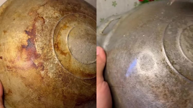 Tak perlu pakai sitrun, ini cara bersihkan pantat panci berkerak dan menguning cuma dalam 3 langkah
