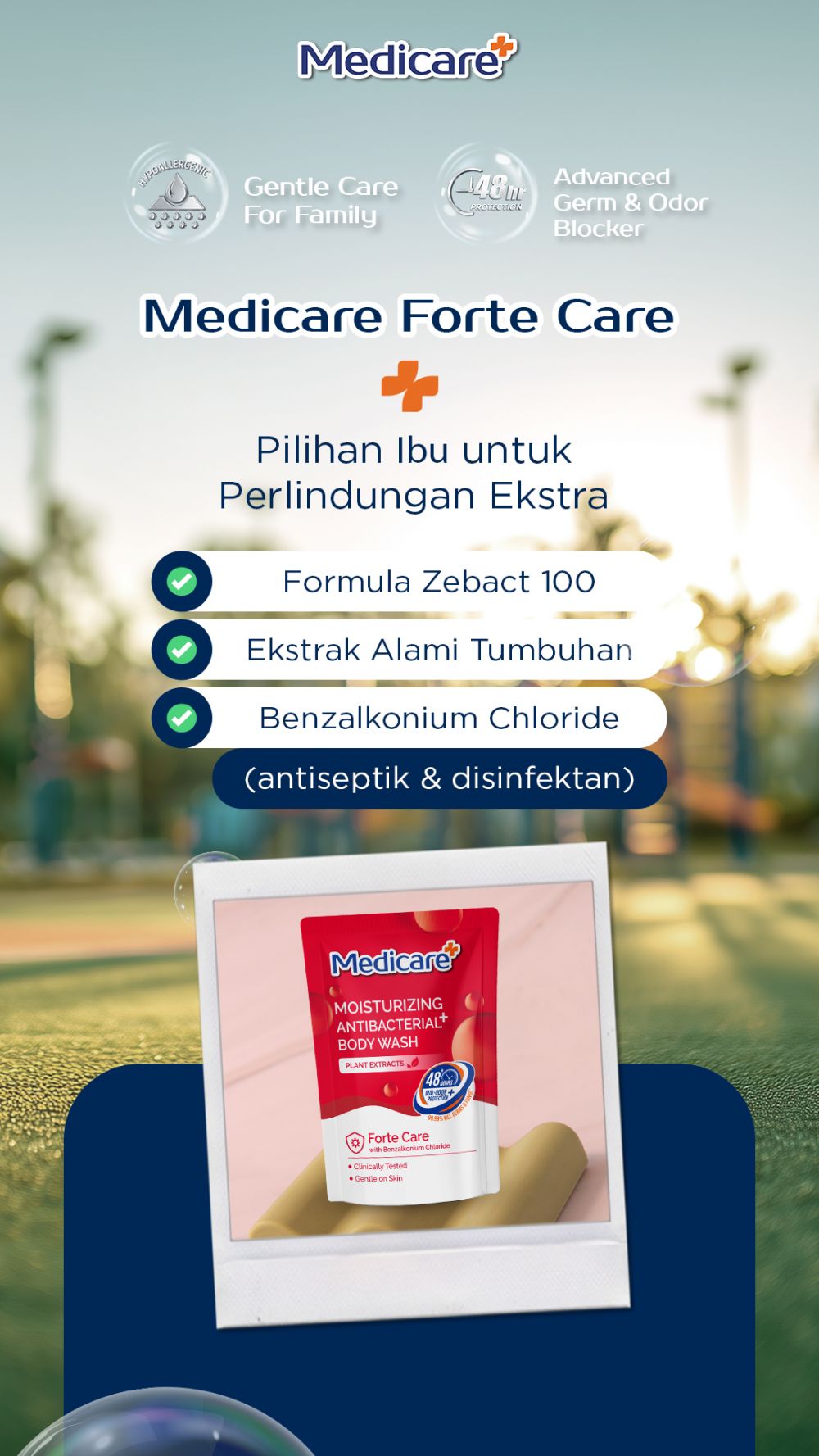 Seperti ibu tangguh namun lembut, Medicare tawarkan sabun perlindungan keluarga 48 jam tanpa iritasi