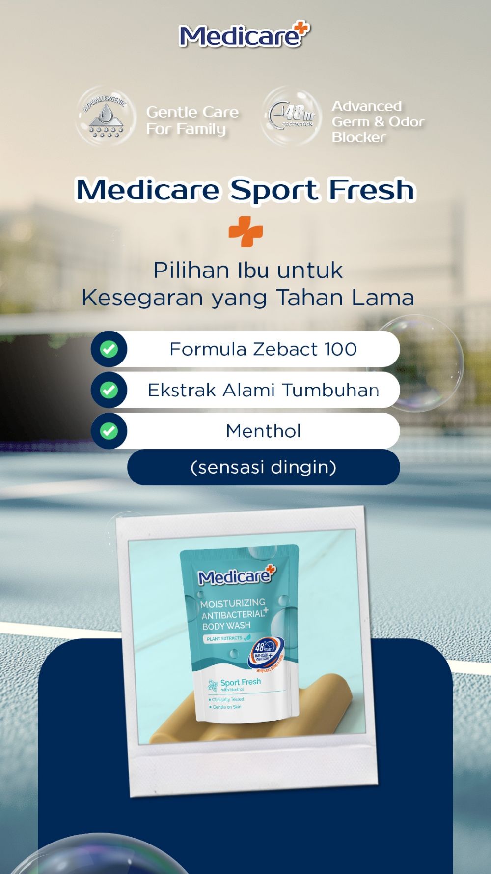Seperti ibu tangguh namun lembut, Medicare tawarkan sabun perlindungan keluarga 48 jam tanpa iritasi