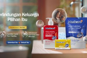 Seperti ibu tangguh namun lembut, Medicare tawarkan sabun perlindungan keluarga 48 jam tanpa iritasi