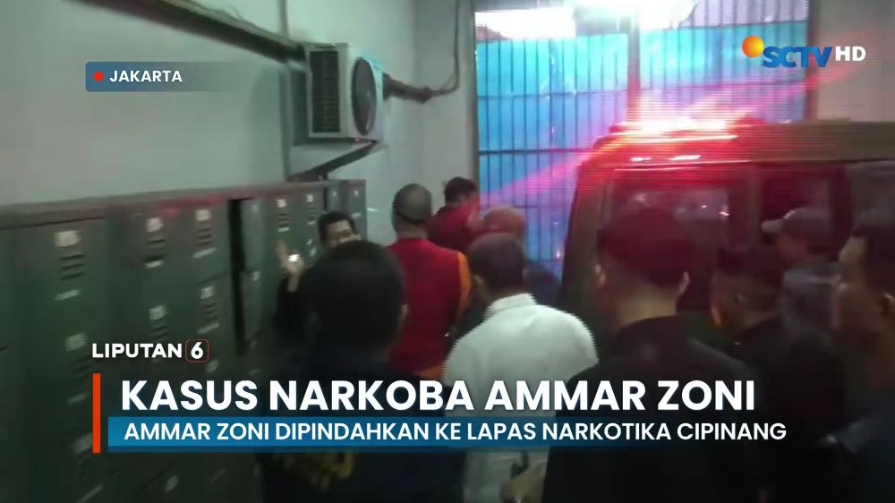 7 Potret Ammar Zoni dipindah dari Nusakambangan ke Cipinang, ditempatkan di blok high risk