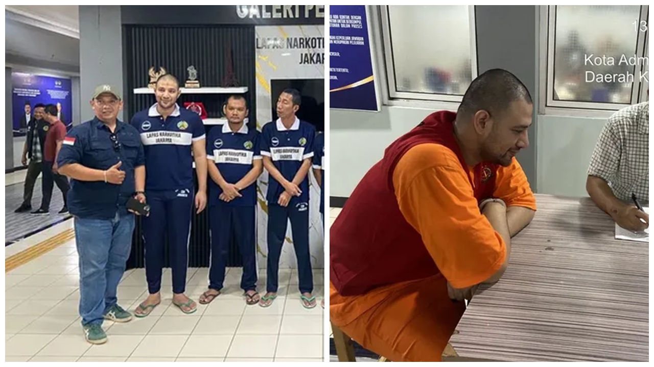 7 Potret Ammar Zoni dipindah dari Nusakambangan ke Cipinang, ditempatkan di blok high risk