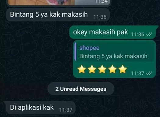 11 Balasan chat customer ojek online ini bikin cengengesan, recehnya kebangetan