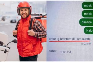 11 Balasan chat customer ojek online ini bikin cengengesan, recehnya kebangetan