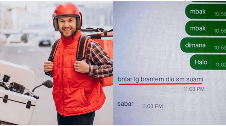 11 Balasan chat customer ojek online ini bikin cengengesan, recehnya kebangetan