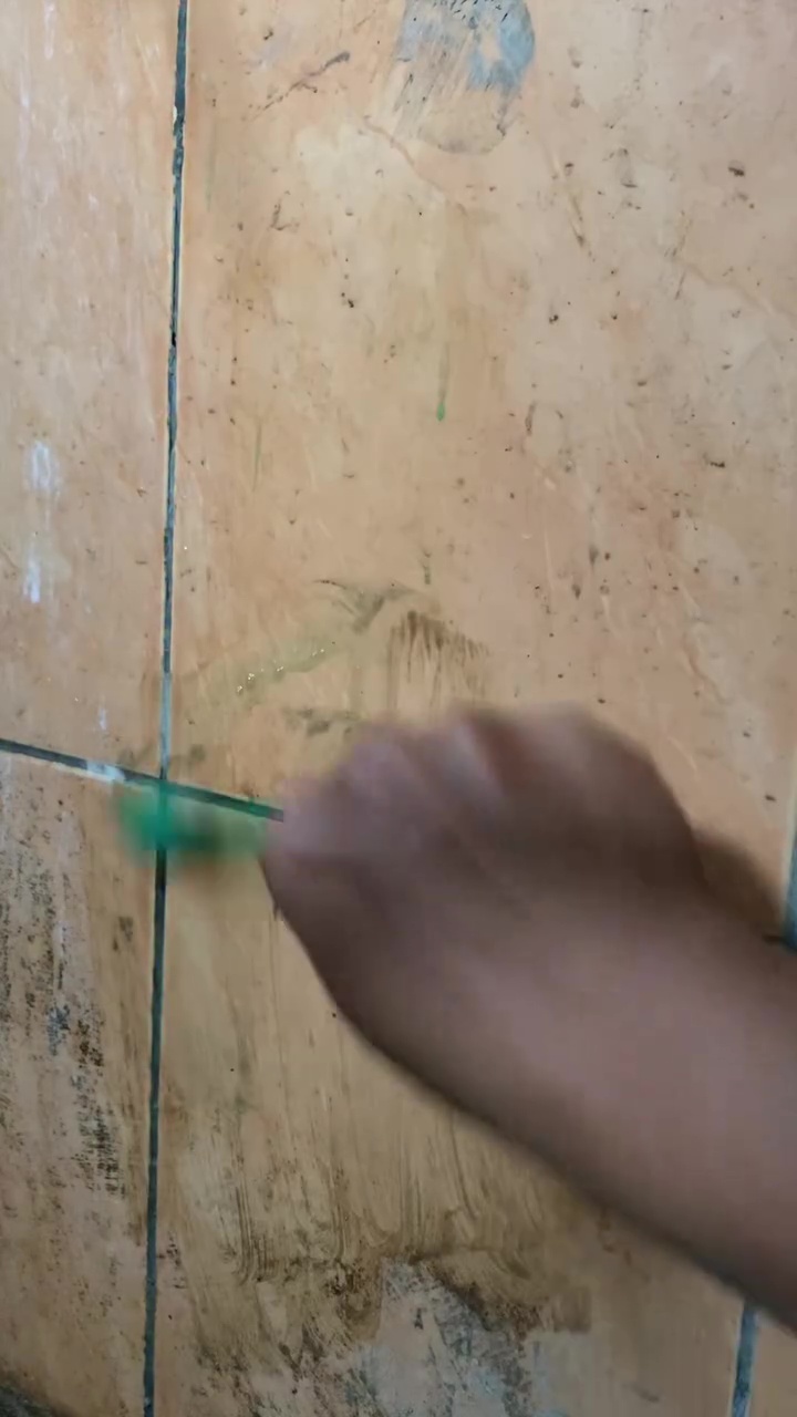 Trik jitu bersihkan dinding kamar mandi berkerak dan berlumut, rahasianya di 1 bahan dapur ini 