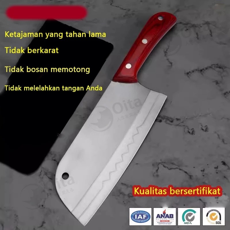 9 Rekomendasi pisau daging terbaik di bawah Rp200 ribu, potong daging dan tulang jadi lebih mudah