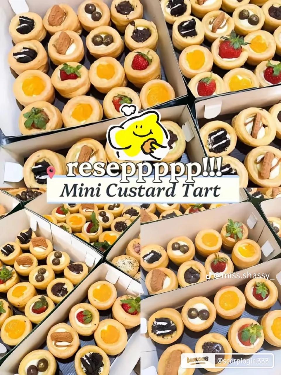 9 Inspirasi kue tart cantik dan lembut yang mudah ditiru di rumah