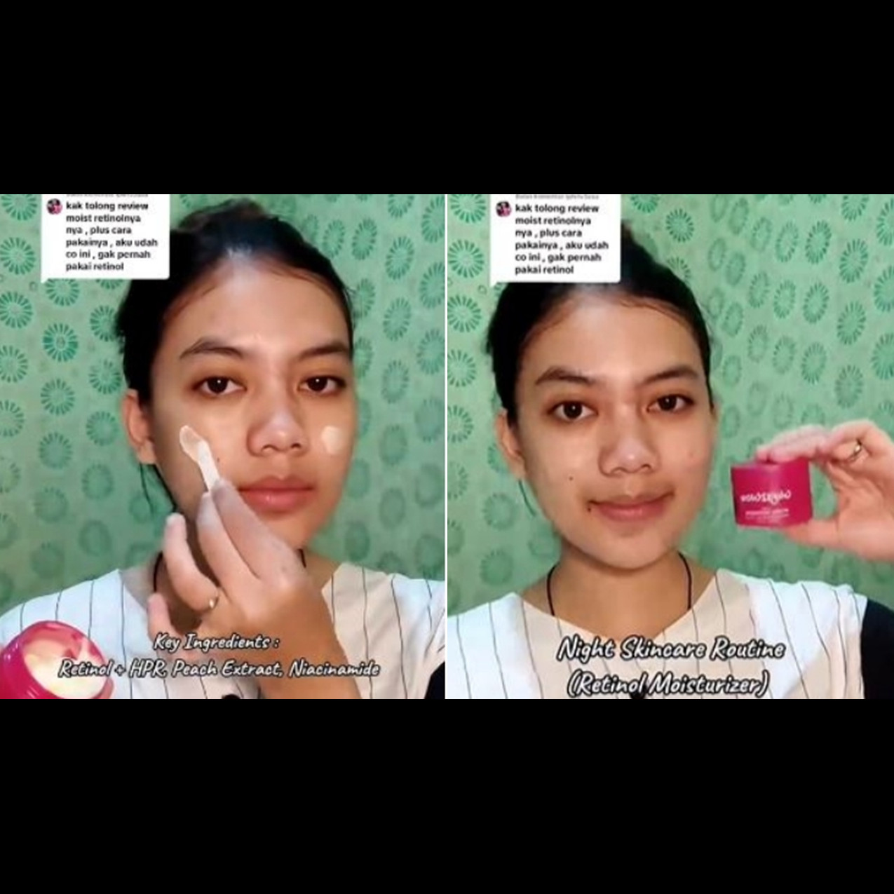 Urutan night skincare retinol Glad2Glow agar lebih efektif hasilnya, kalau asal pakai bikin breakout
