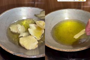 Bukan dijemur seharian, wanita ini bagikan cara goreng kerupuk agar mengembang 2 kali lipat