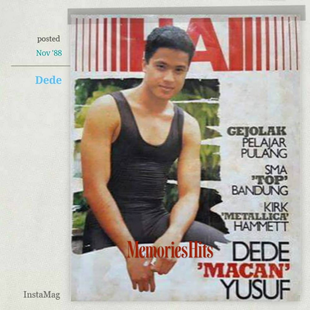 11 Potret gantengnya masa muda Dede Yusuf, dulu spesialis bintangi film laga