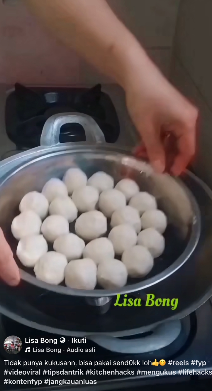 Saringan kukusan hilang entah ke mana, ini cara mengukus makanan pakai 3 sendok makan