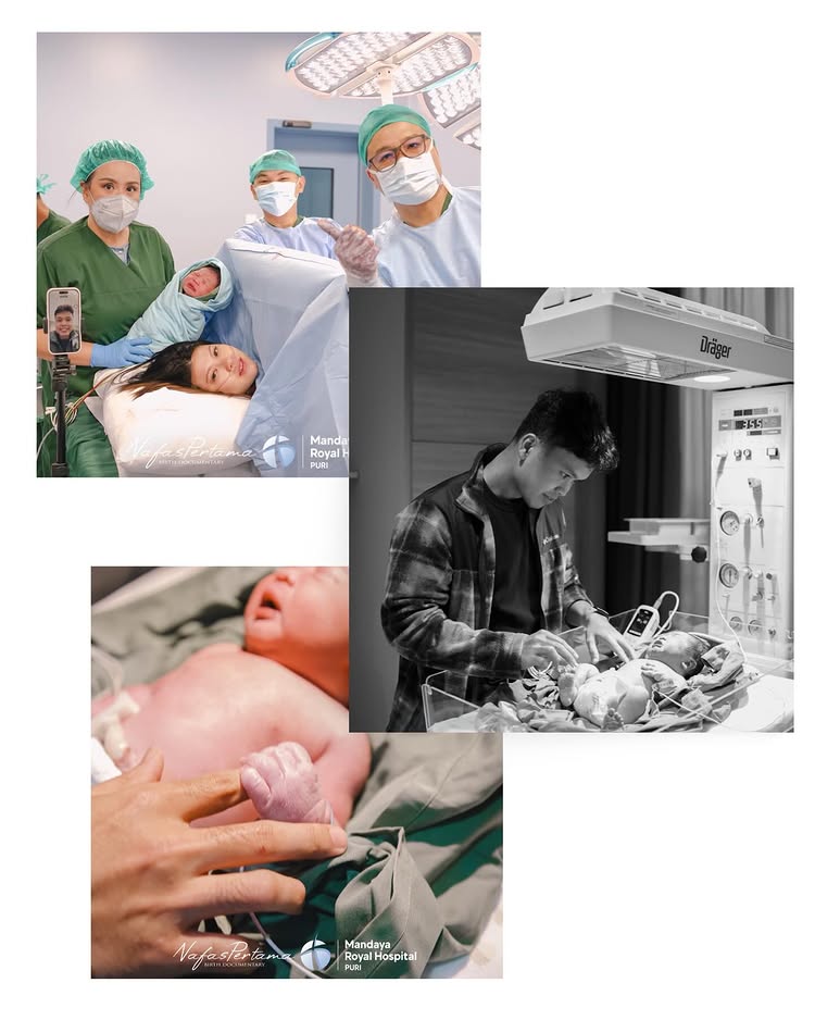 Lahir di tanggal cantik, ini 7 potret Mitzi Abigail istri Anthony Ginting melahirkan putra pertama