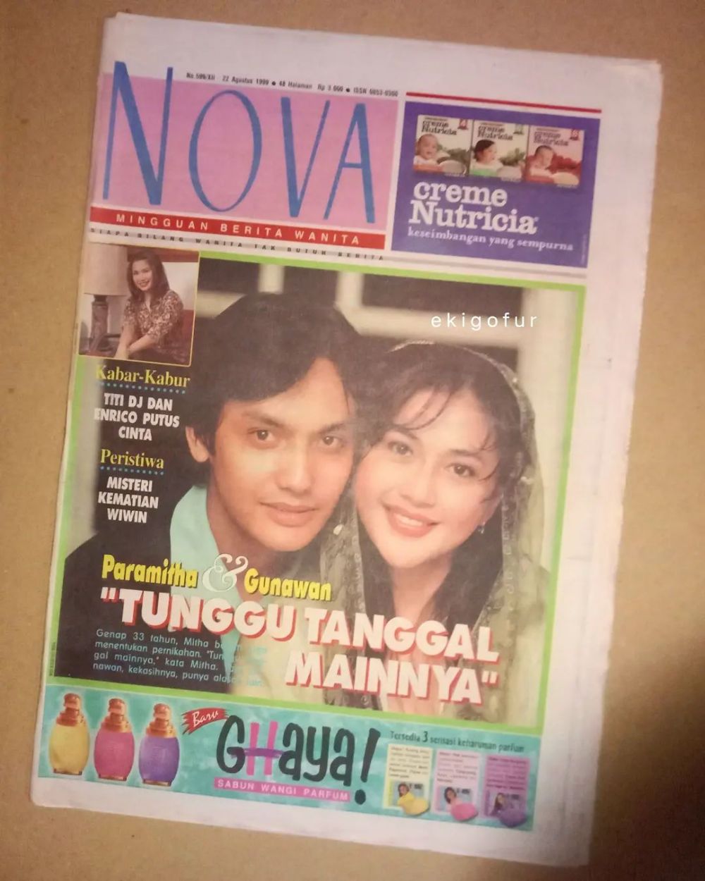 11 Potret Paramitha Rusady di cover majalah jadul, gaya rambutnya bikin nostalgia berat
