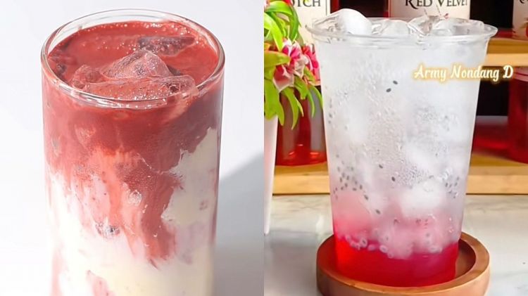 9 Resep minuman red velvet dari yang creamy hingga bersoda sebagai pelepas dahaga yang manis dan unik
