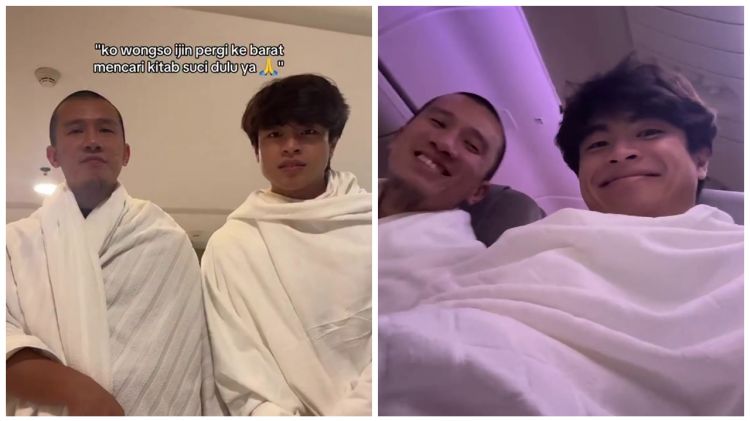 Mualaf delapan bulan lalu, ini 9 potret Steven Wongso umrah perdana ditemani Ustaz Felix Siauw
