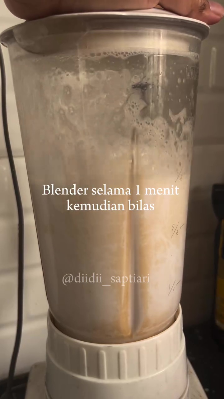 Cara mudah menghilangkan bercak air di gelas blender biar lebih bening, kuncinya di 2 bahan dapur ini